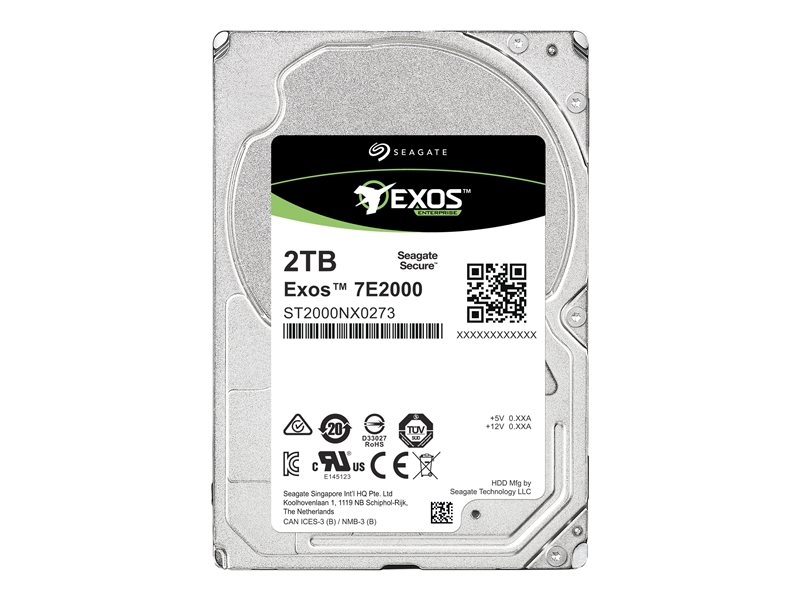 SEAGATE EXOS 7E2000 Ent.Cap. 2.5 2TB HDD