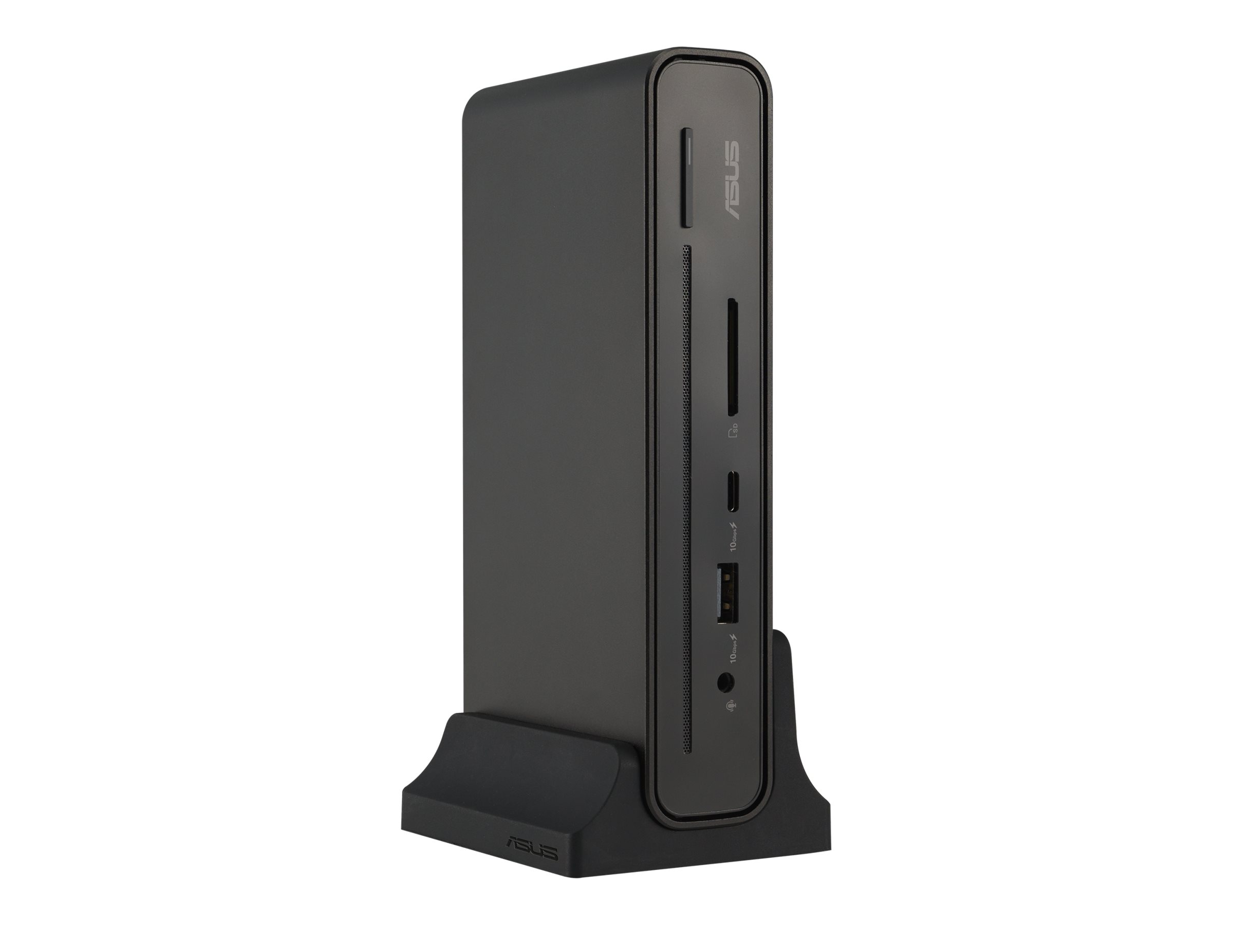 ASUS Duo DC301 docking station HDMI DP USB-C Product shot Left-angle 79900
