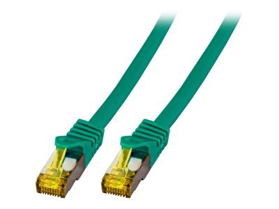 EFB RJ45 Patchkabel Cat.6A S/FTP LSZH Cat.7 Rohkabel grün