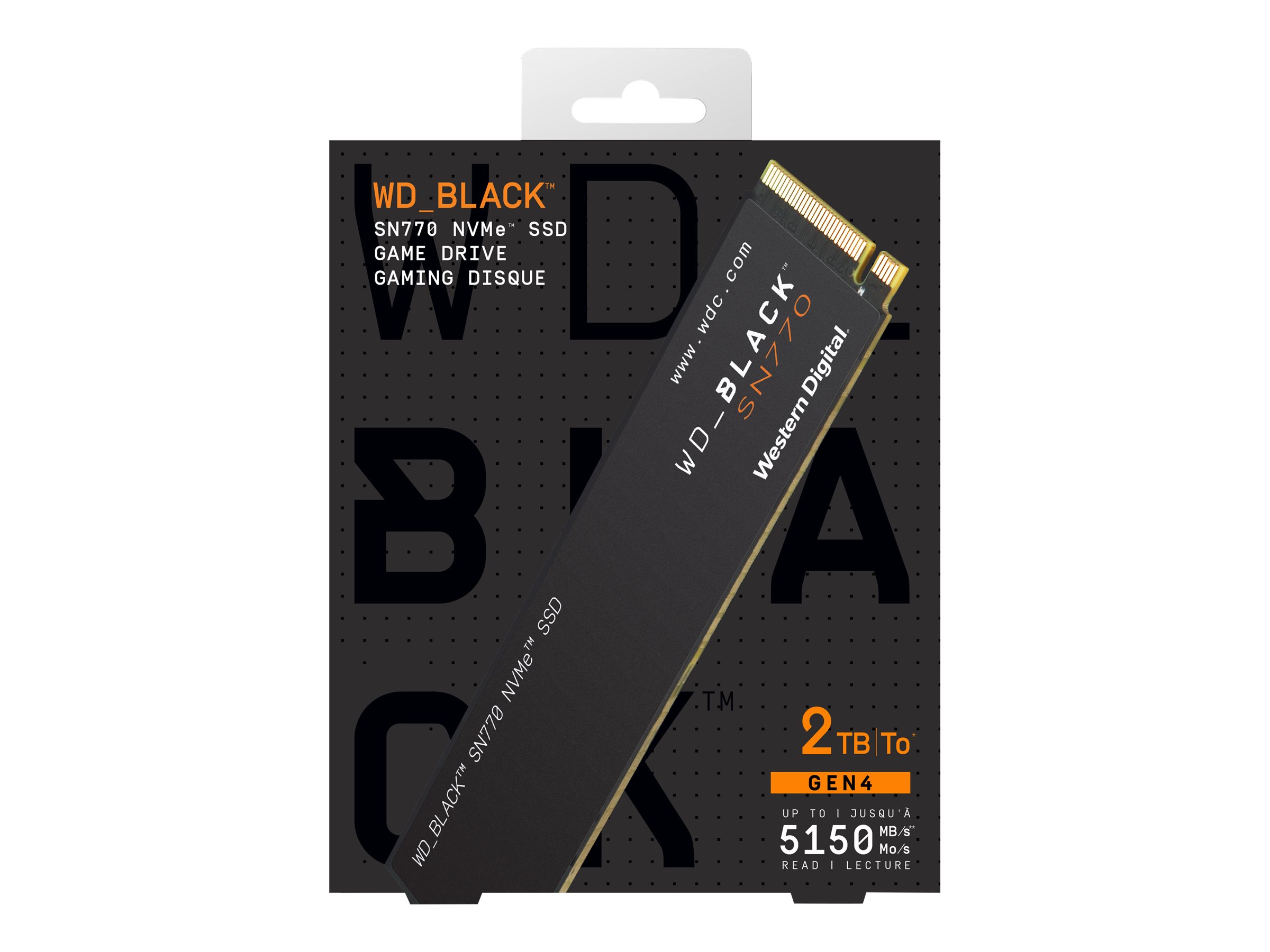 SSD 500G WD BLACK M2 SN770