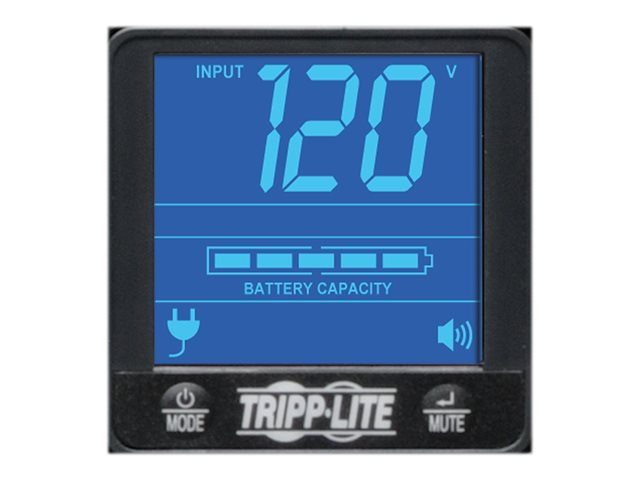 Tripp Lite UPS Smart LCD 1500VA 900W 120V Line-Interactive UPS - 8 Outlets, USB, DB9, 2U Rack/Tower Battery Backup