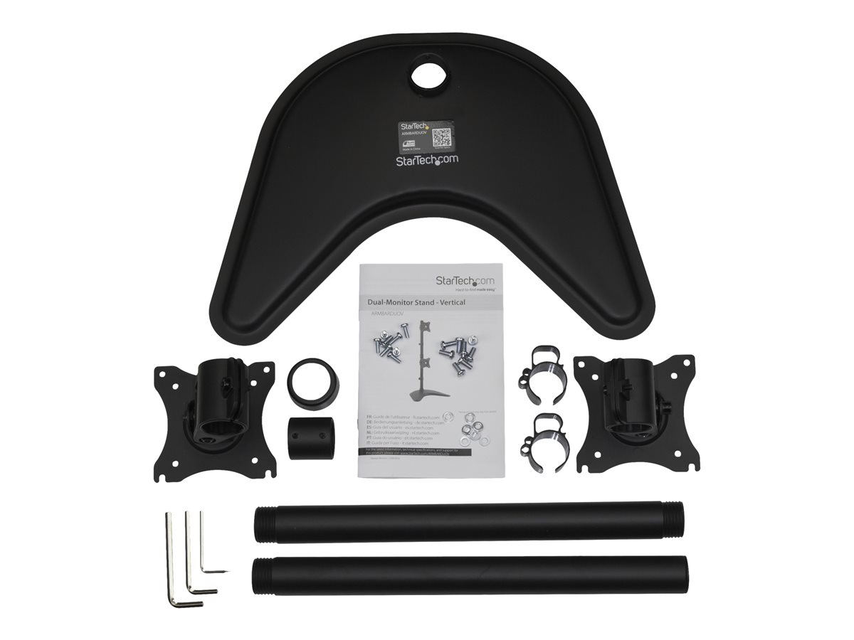 STARTECH Vertical Dual Monitor Stand - Steel – foto 3