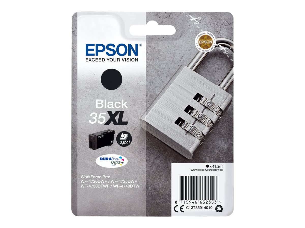 Epson 35XL - XL - černá - originální - inkoustová cartridge – foto 2