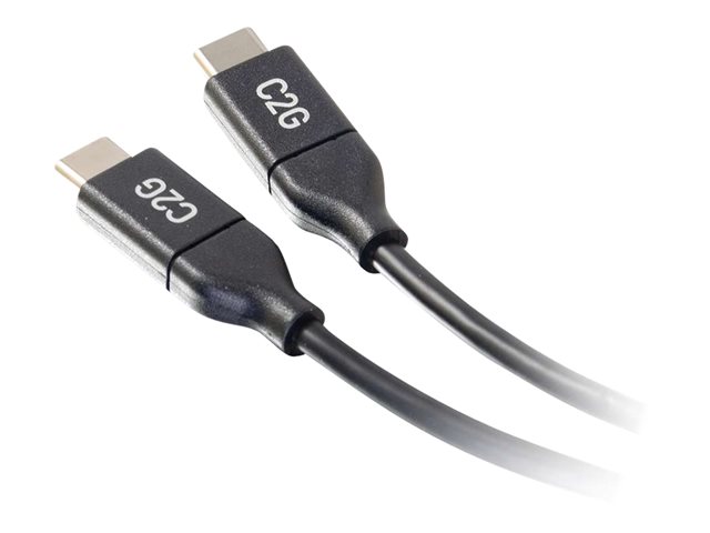 C2G 10ft USB C Cable - USB C to USB C Cable - USB C 2.0 5A - 480 Mbps - M/M - USB kabel typ C - USB-C do USB-C - 3.05 m – foto 2