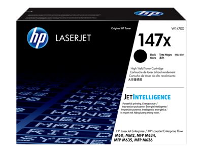 HP 147X      Schwarz     LaserJet    Tonerpatrone