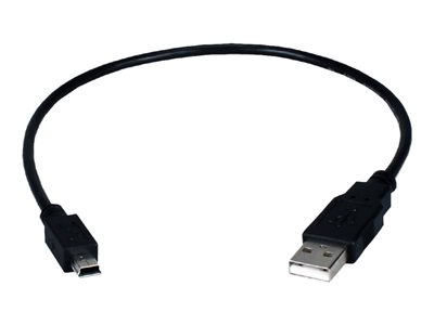 QVS - USB cable - USB (M) to mini-USB Type B (M)