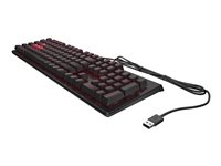 OMEN by HP Encoder Keyboard backlit USB US key switch: CHERRY MX Red 