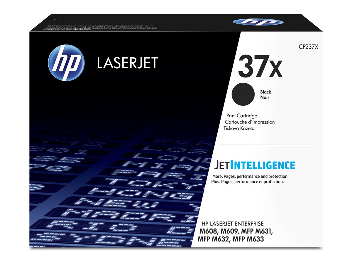 HP 37X LaserJet Toner Cartouche Noir HY