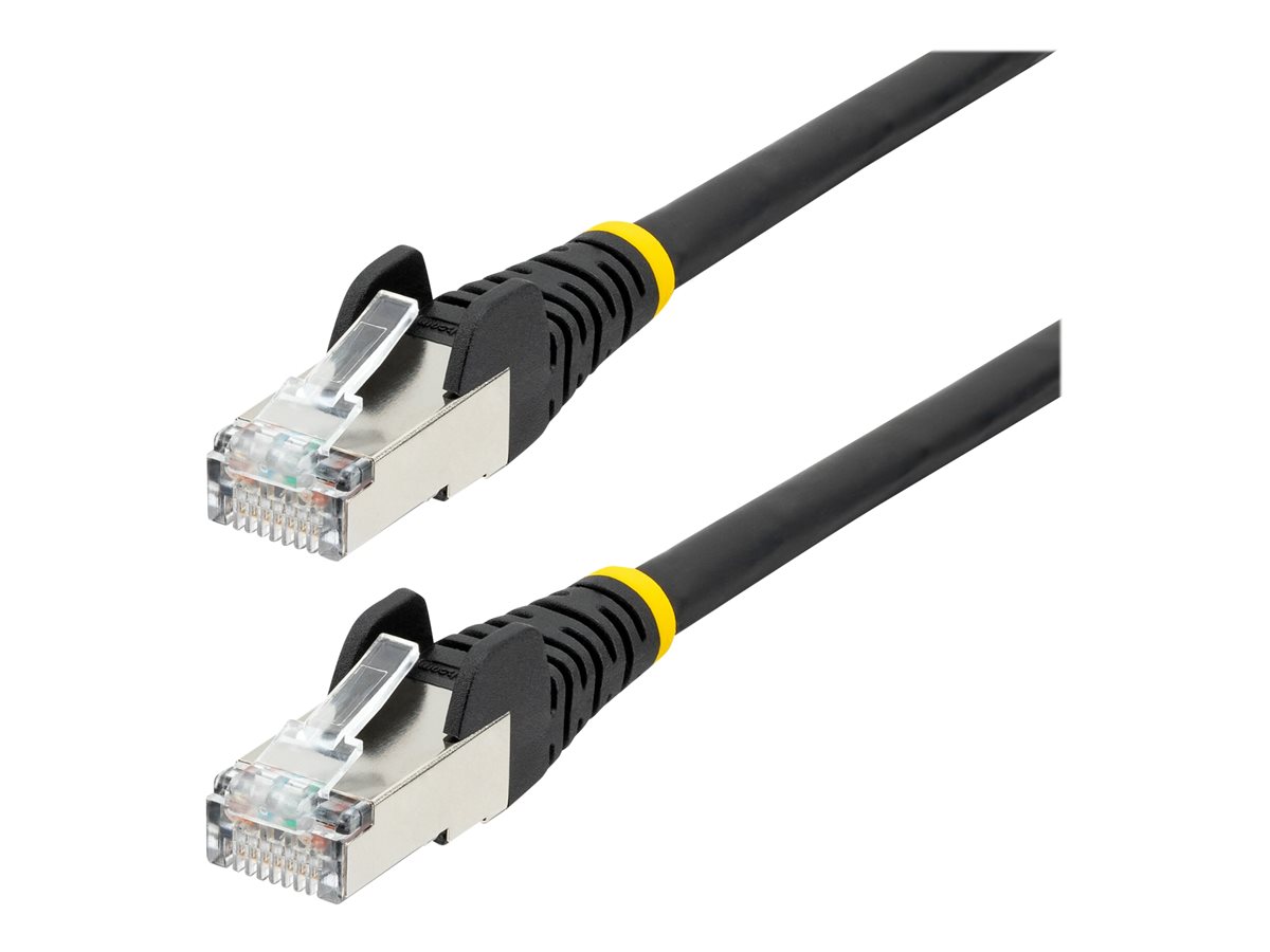 STARTECH 1.5m LSZH CAT6a Ethernet Cable - Black
