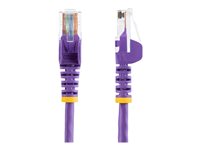 Startech 7m Purple Cat5e / Cat 5 Snagless Ethernet Patch Cable 7 m - patch cable - 7 m - purple