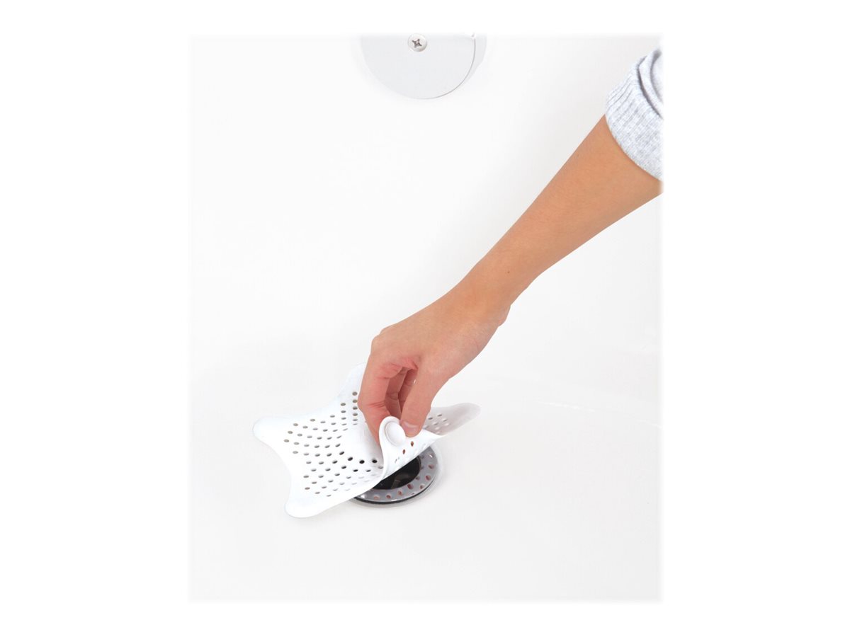 Umbra Starfish Sink Hair Catcher - White