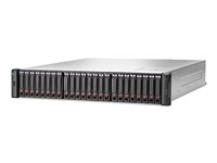 HPE Modular Smart Array 2042 SAS Dual Controller SFF Storage - Hard drive array - 800 GB - 24 bays (SAS-3) - SSD 400 GB x 2 - SAS 12Gb/s (external) - rack-mountable - 2U