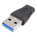CONNEkT GEAR - USB-C adapter - USB Type A to USB-C