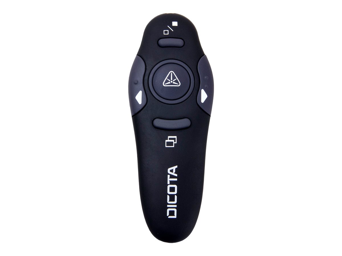DICOTA Pin Point Wireless Laser Pointer - ukazovátko projektoru - černá – foto 2