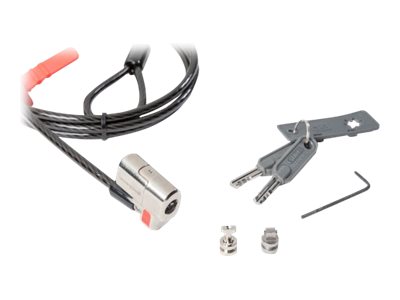 Kensington ClickSafe Keyed Laptop Lock for Wedge Lock Slots