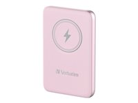 Verbatim Charge 'n' Go Trådløs power bank 10000mAh Pink