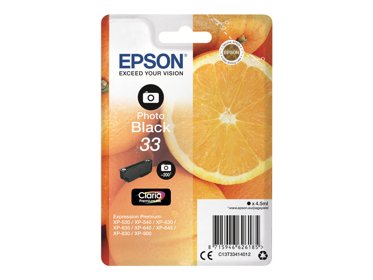 Epson 33 - 4.5 ml - Photo...