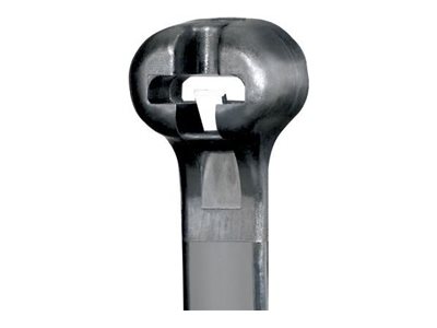 Dynamix cable tie, 4.8 x 370 mm, stainless steel barb lock