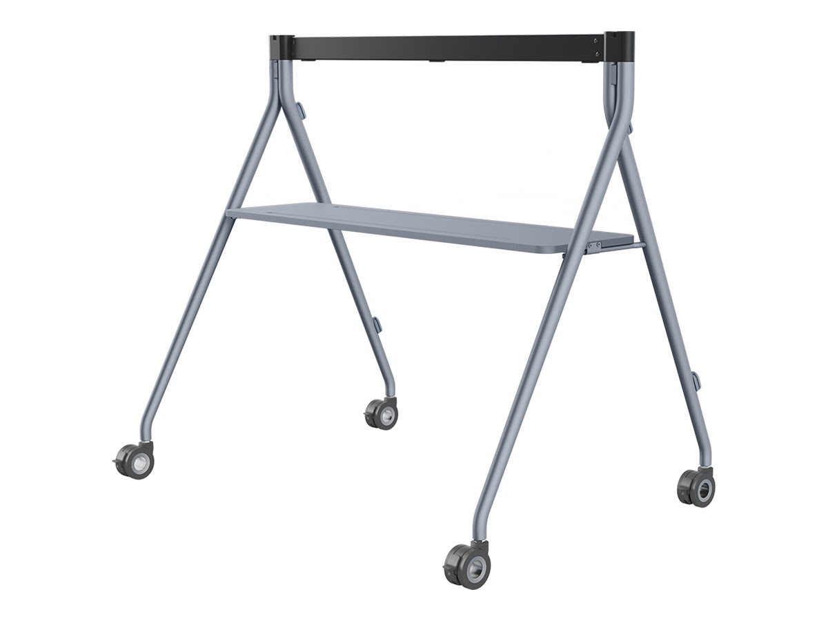 An image of Yealink cart - for flat panel / video conferencing system - with tray