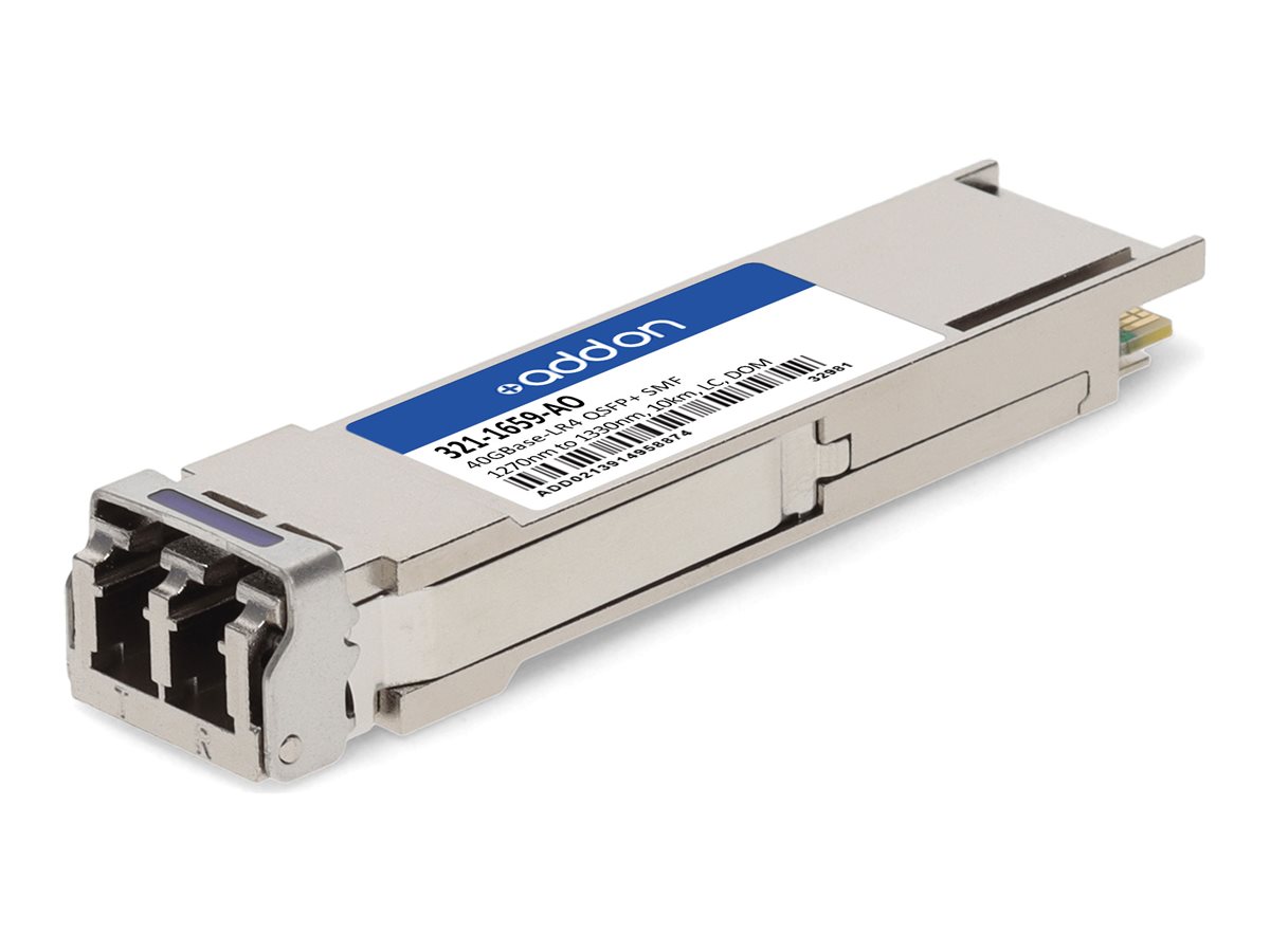 AddOn - QSFP+ transceiver module (equivalent to: NetScout 321-1659)