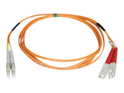 Tripp Lite 7M Duplex Multimode 50/125 Fiber Optic Patch Cable LC/SC 23' 23ft 7 Meter