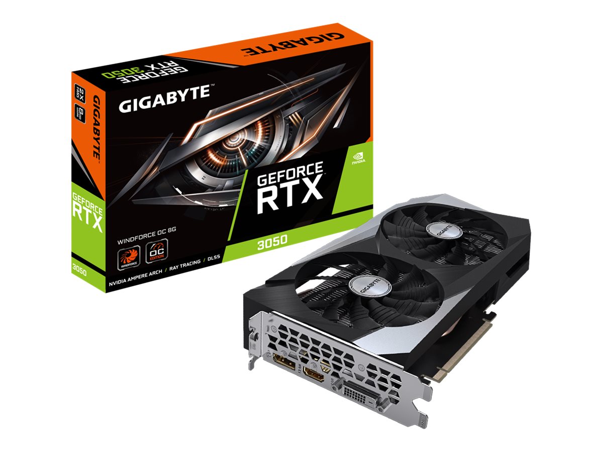 Gigabyte GeForce RTX 3050 WINDFORCE OC 8G | SHI
