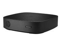 HP t430 Thin client DTS 1 x Celeron N4020 / up to 2.8 GHz RAM 4 GB flash eMMC 64 GB 