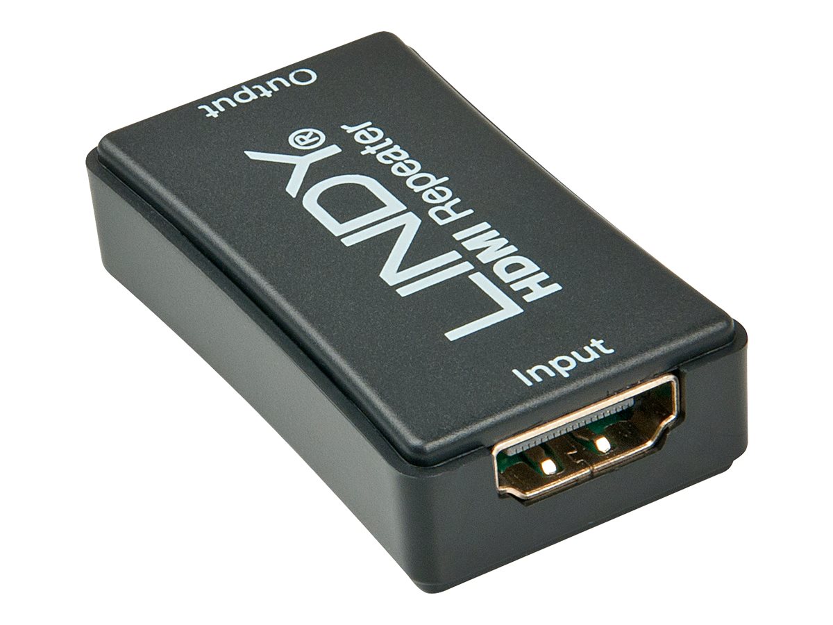 LINDY HDMI Extender/Repeater through HDMI Cable up to 50m