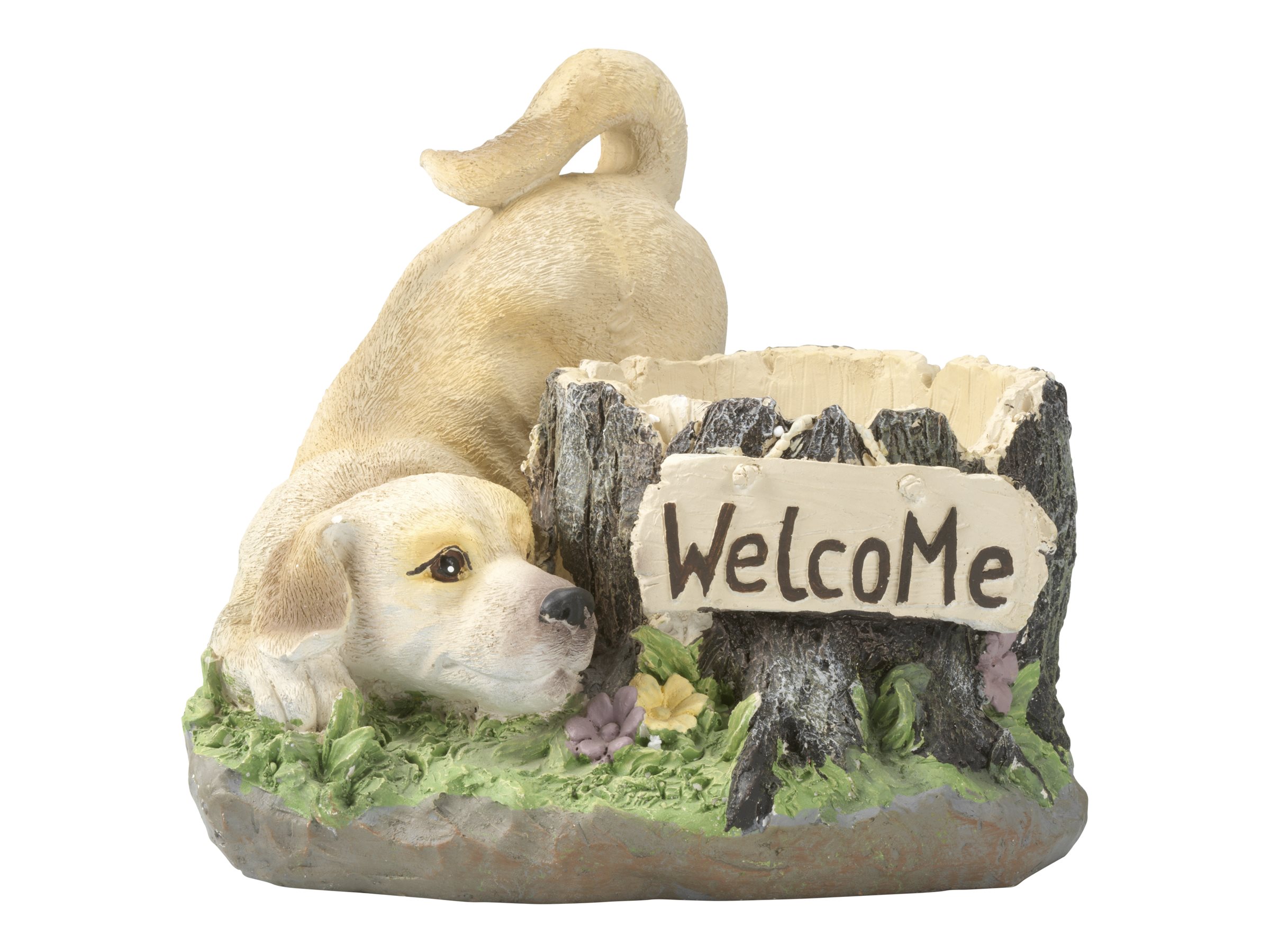 Collection by London Drugs Welcome Dog Planter - 32x31x28cm