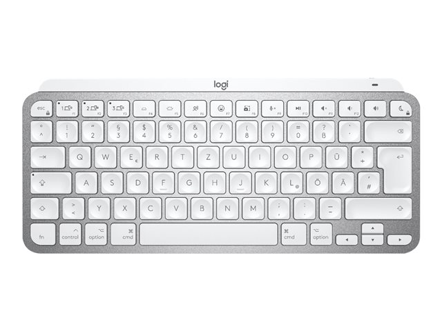 Logitech Mx Keys Mini For Mac Keyboard Qwerty Uk Pale Grey Input Device