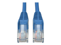 Eaton Tripp Lite Series Cat5e 350 MHz Snagless Molded (UTP) Ethernet Cable (RJ45 M/M), PoE - Blue, 100 ft. (30.5 m)