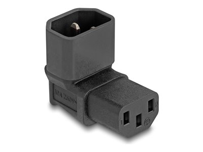 DELOCK Netzadapter IEC 60320 - C14 auf C13, Stecker / Buchse - 80472