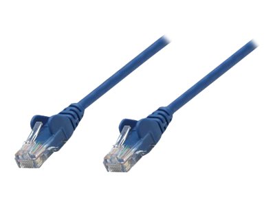 Network Patch Cable, Cat5e, 0.25m, Blue, CCA, U/UT