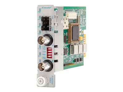 Omnitron iConverter T3/E3 Coax Dual-Fiber