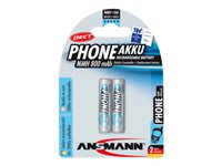 ANSMANN Energy AAA type Batterier til generelt brug (genopladelige) 800mAh