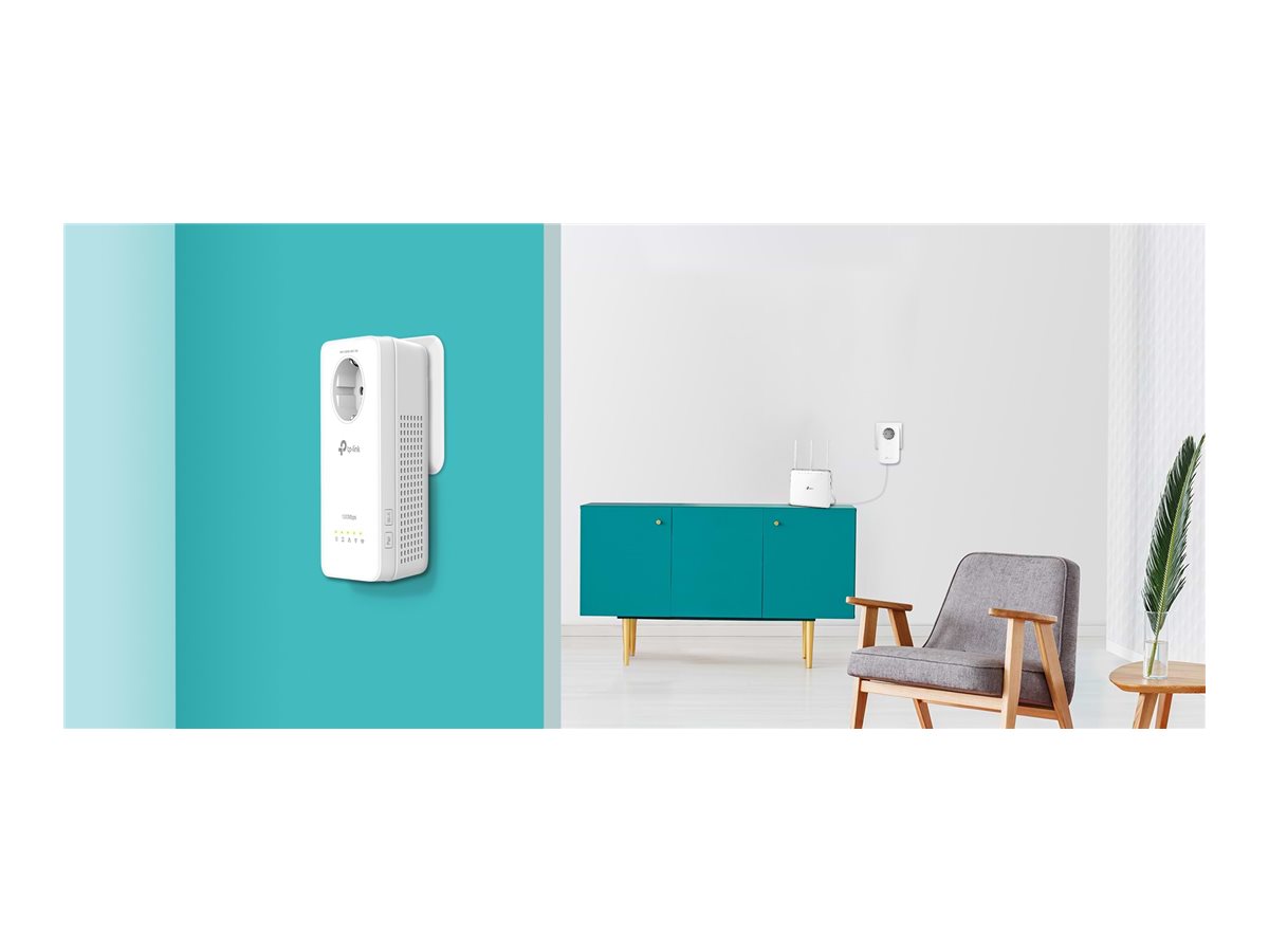 TP-Link TL-WPA8631P KIT V4 - Wi-Fi Kit - sada napájecího adaptéru - Wi-Fi 5 - zapojitelný do zdi – foto 3