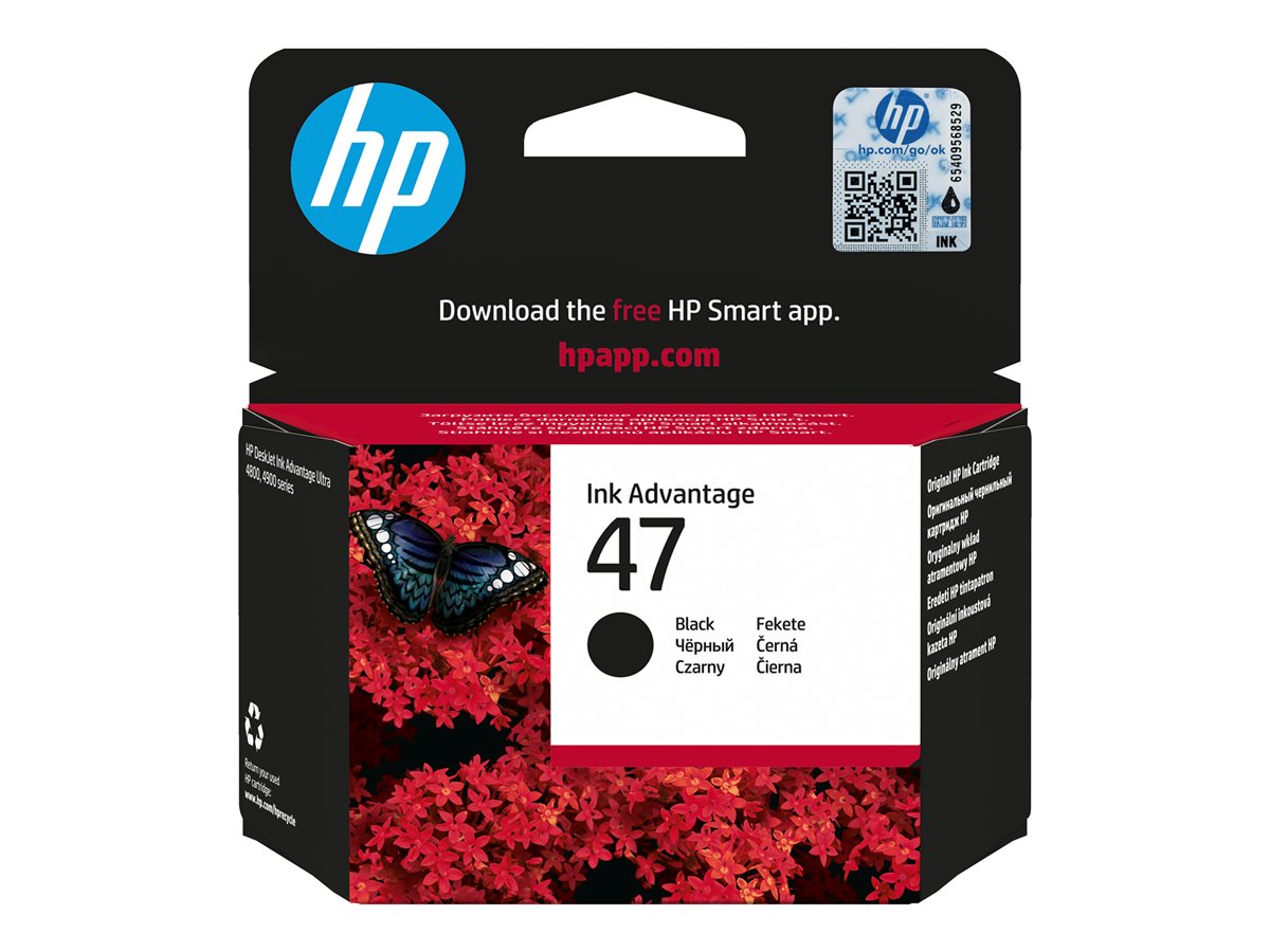 HP 47 - 26 ml - negro -...