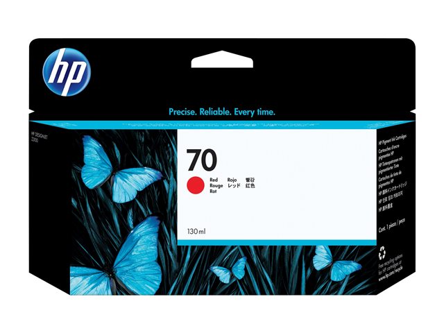 HP 70 ink red 130 ml Vivera C9456A