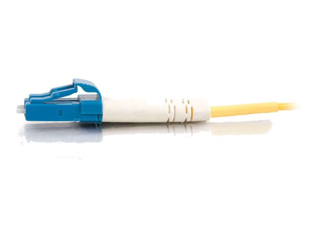 C2G LC-LC 9/125 OS1 Duplex Singlemode PVC Fiber Optic Cable (LSZH) - patch kabel - 15 m - 15 m - žlutá – foto 5