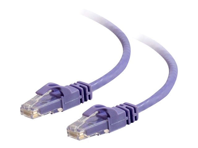 C2g Cat6 Booted Unshielded Utp Network Patch Cable Patch Cable 3 M Purple