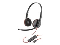 Poly Blackwire C3220 Kabling Headset Sort