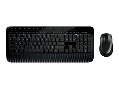 Microsoft Wireless Desktop 2000 Keyboard and mouse set wireless 2.4 GHz QWERTY US -
