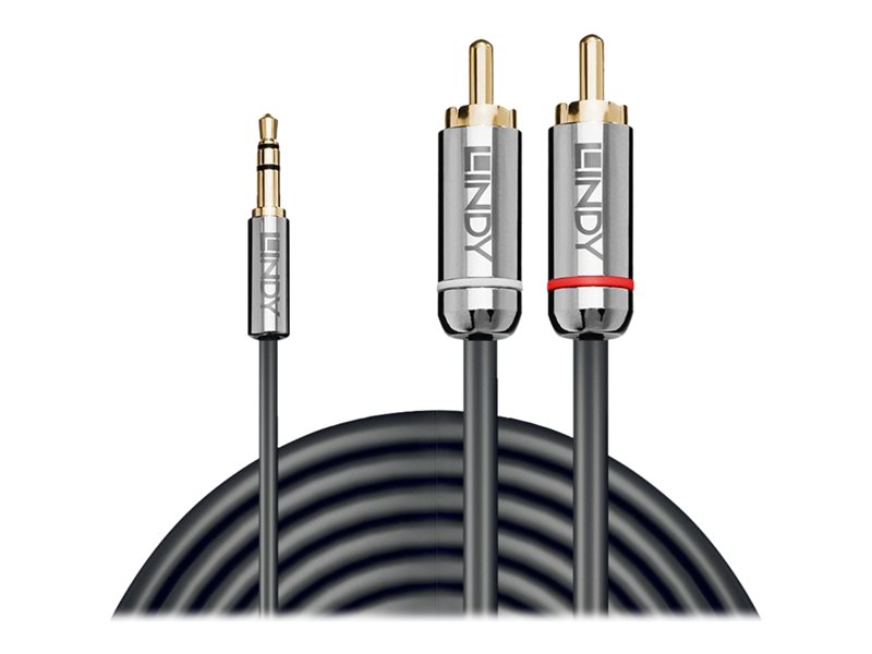 C ble Audio Jack 3.5mm vers RCA, Cromo Line, 10m