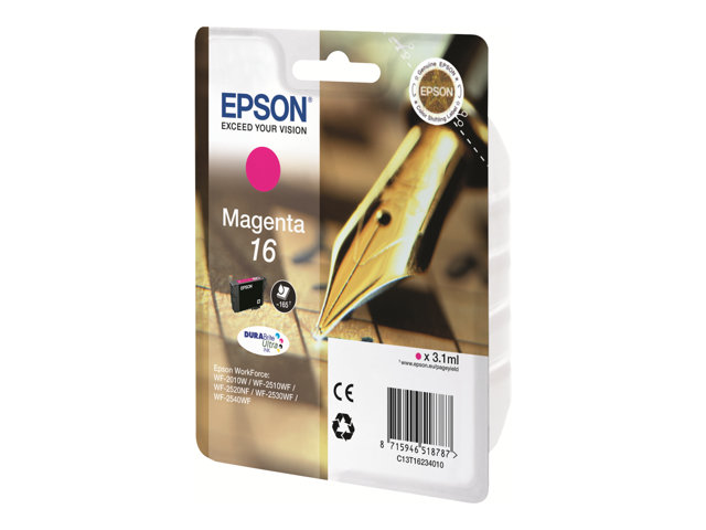 Image of Epson 16 - magenta - original - ink cartridge