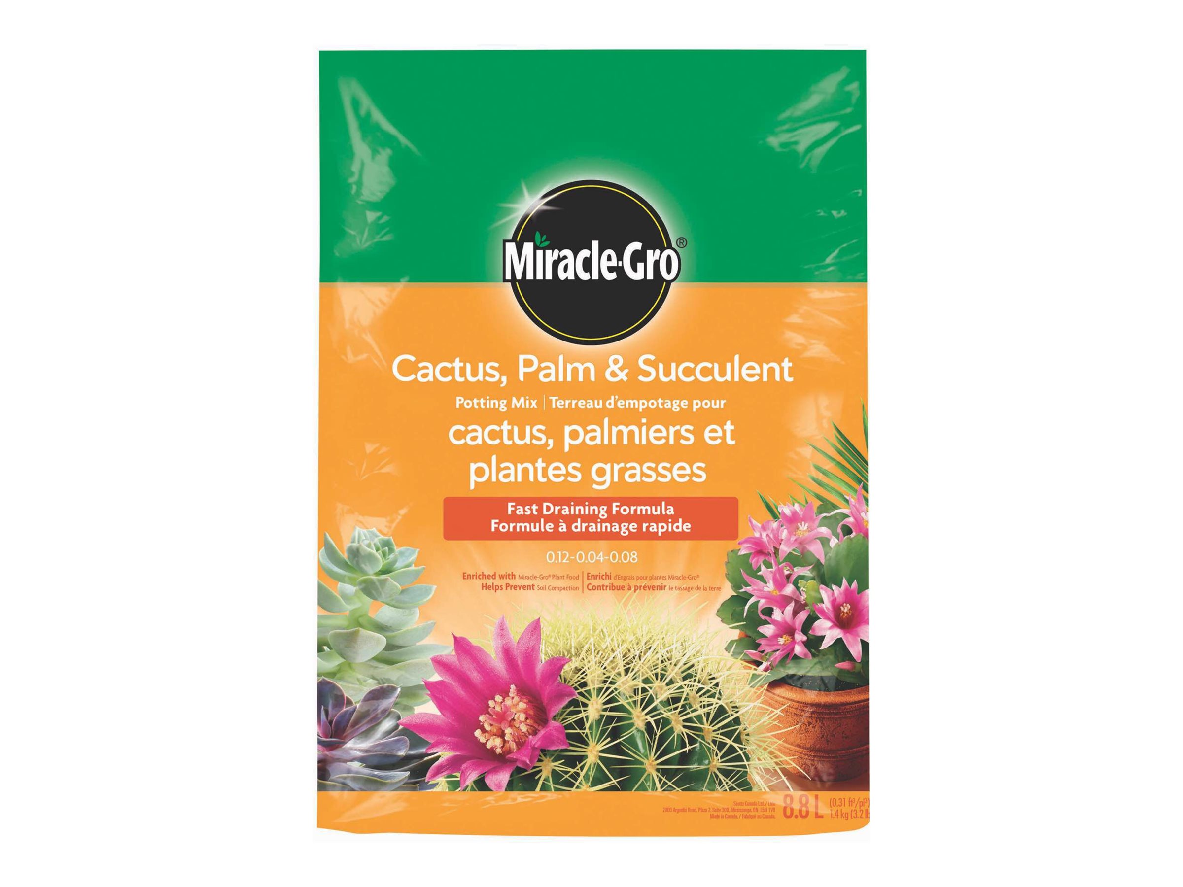 Miracle-Gro Cactus, Palm and Succulent Potting Mix - 8.8L