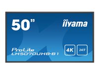 iiyama ProLite LH5070UHB-B1 50' Digital skiltning 3840 x 2160