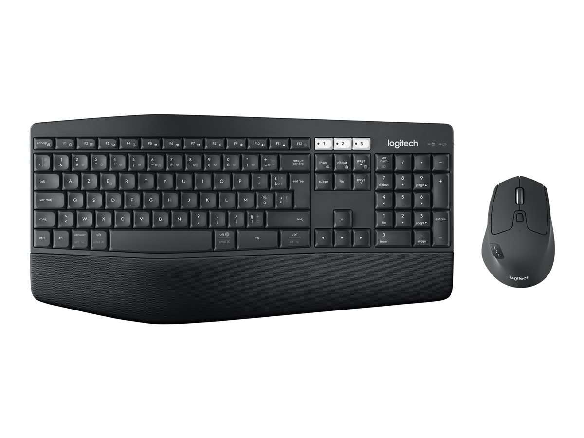 Logitech MK850 Performance - klávesnice a sada myši - AZERTY - belgická Vstupní zařízení