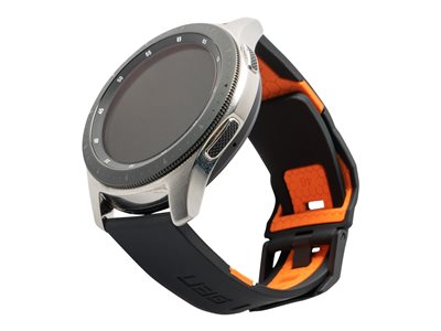 UAG Rugged Strap for Samsung Galaxy Watch (46mm-22mm) Civilian Black/Orange 
