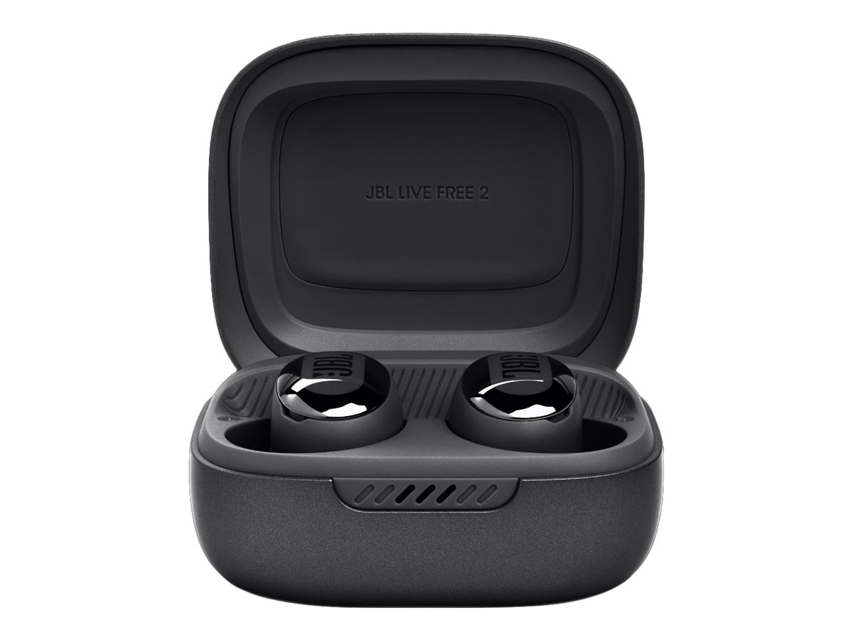 JBL LIVE FREE 2 TWS Bluetooth Earphones - Black - JBLLIVEFREE2TWSBAM