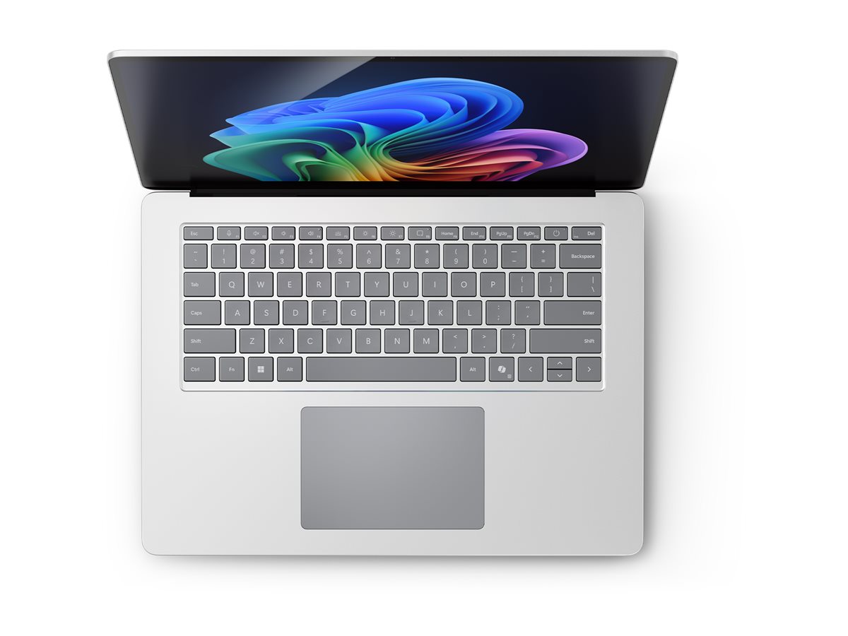 MICROSOFT Surface Laptop7, 38,1cm 15Zoll, Intel Core Ultra 7 266V, 16GB, 256GB SSD, Platinum, W11P, COMM, Schweiz